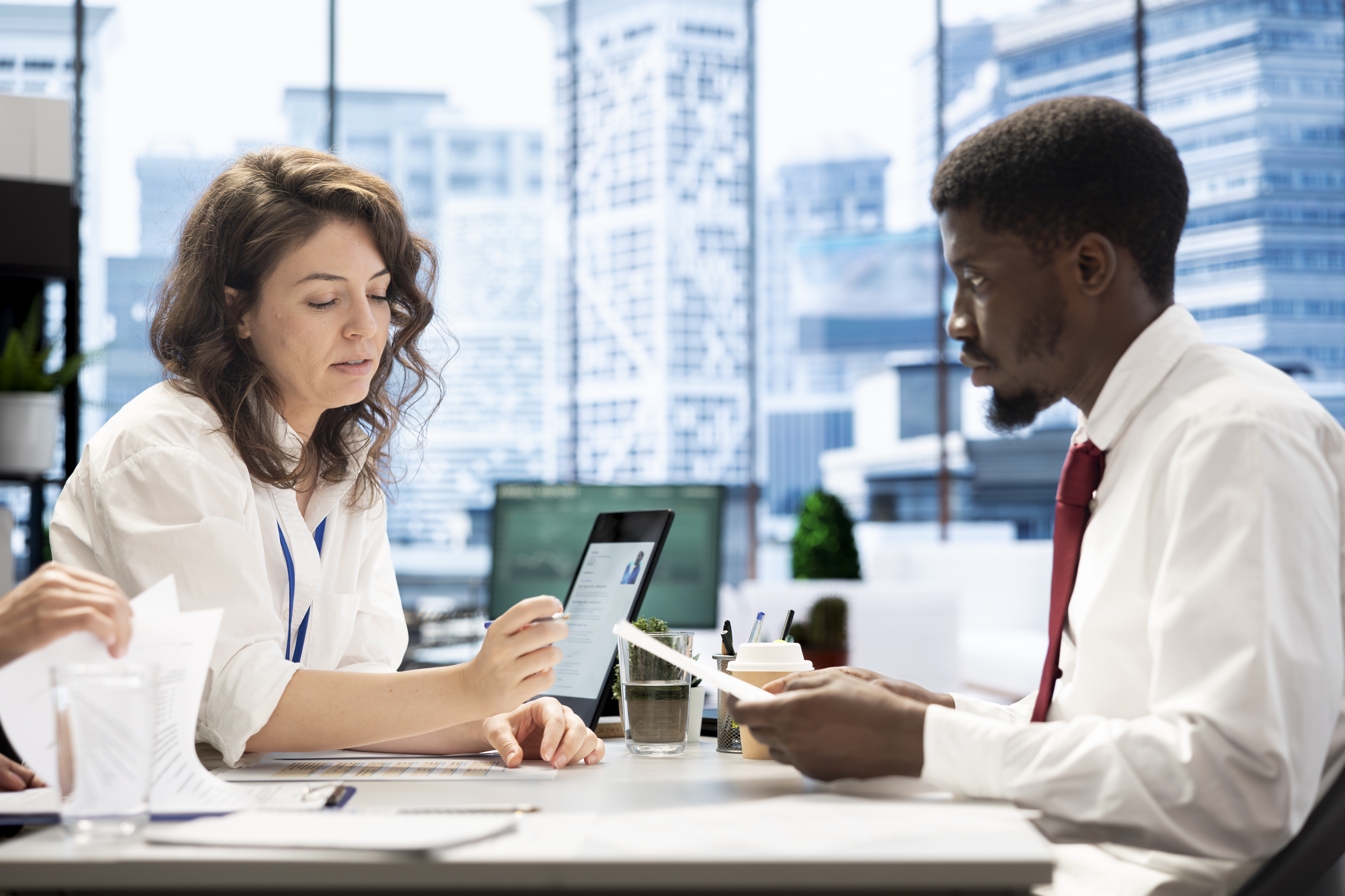 Modern digital banking background